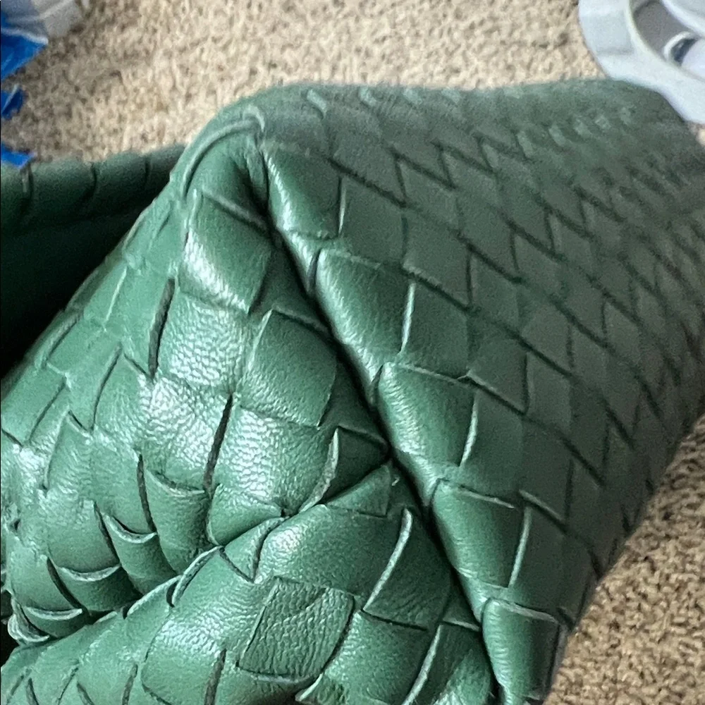 3334 Green Bottega crossbody bag - Picture 4 of 8